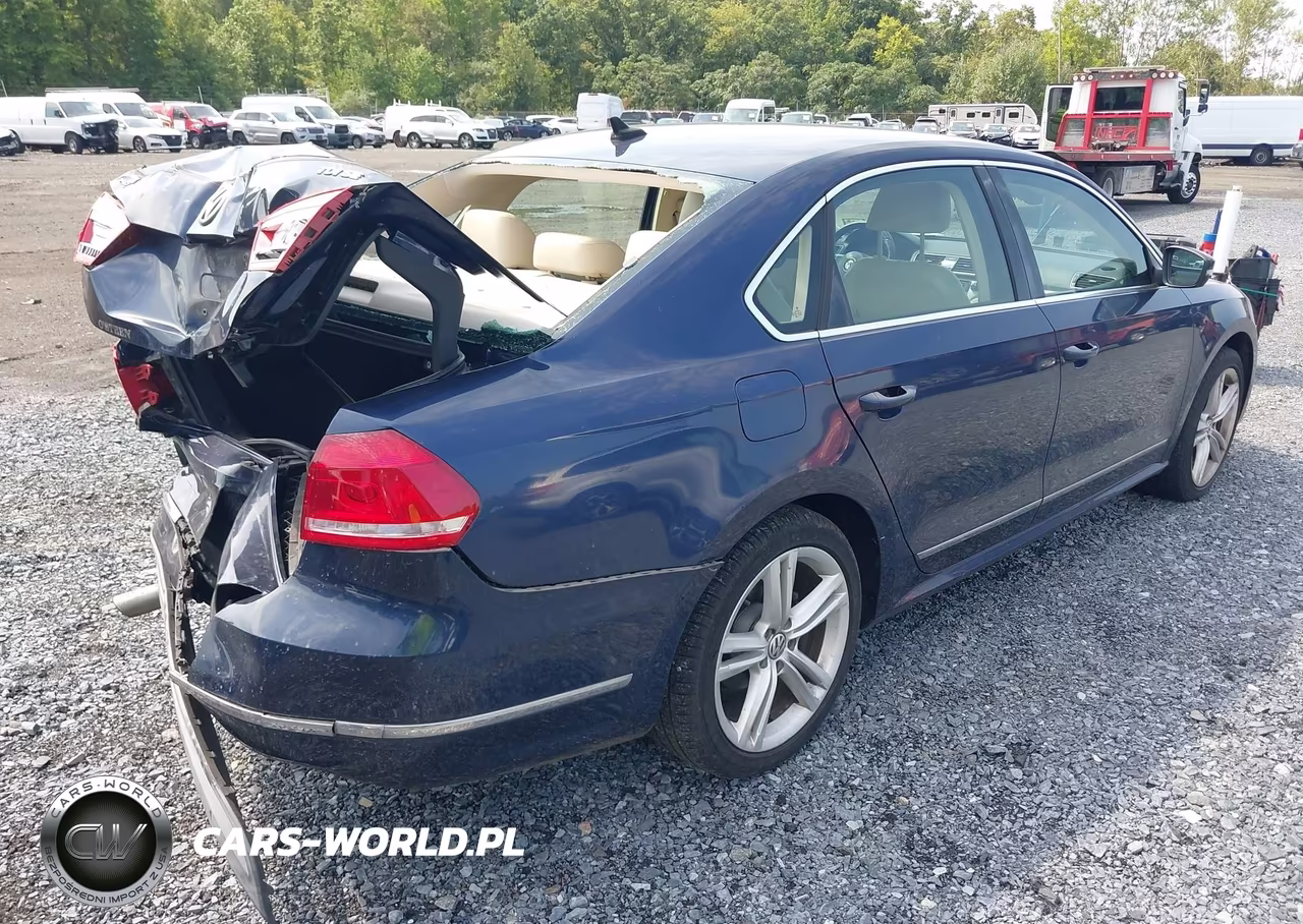 2013 Volkswagen Passat 2.0L Tdi Se VIN:1VWBN7A32DC026399 - 4