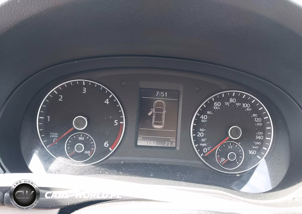 2013 Volkswagen Passat 2.0L Tdi Se VIN:1VWBN7A32DC026399 - 7