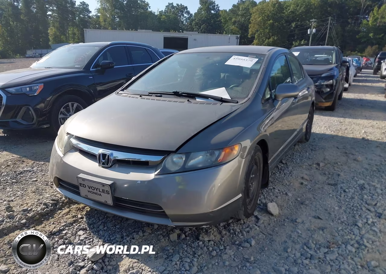 2007 Honda Civic Lx VIN:2HGFA16527H315731 - 2