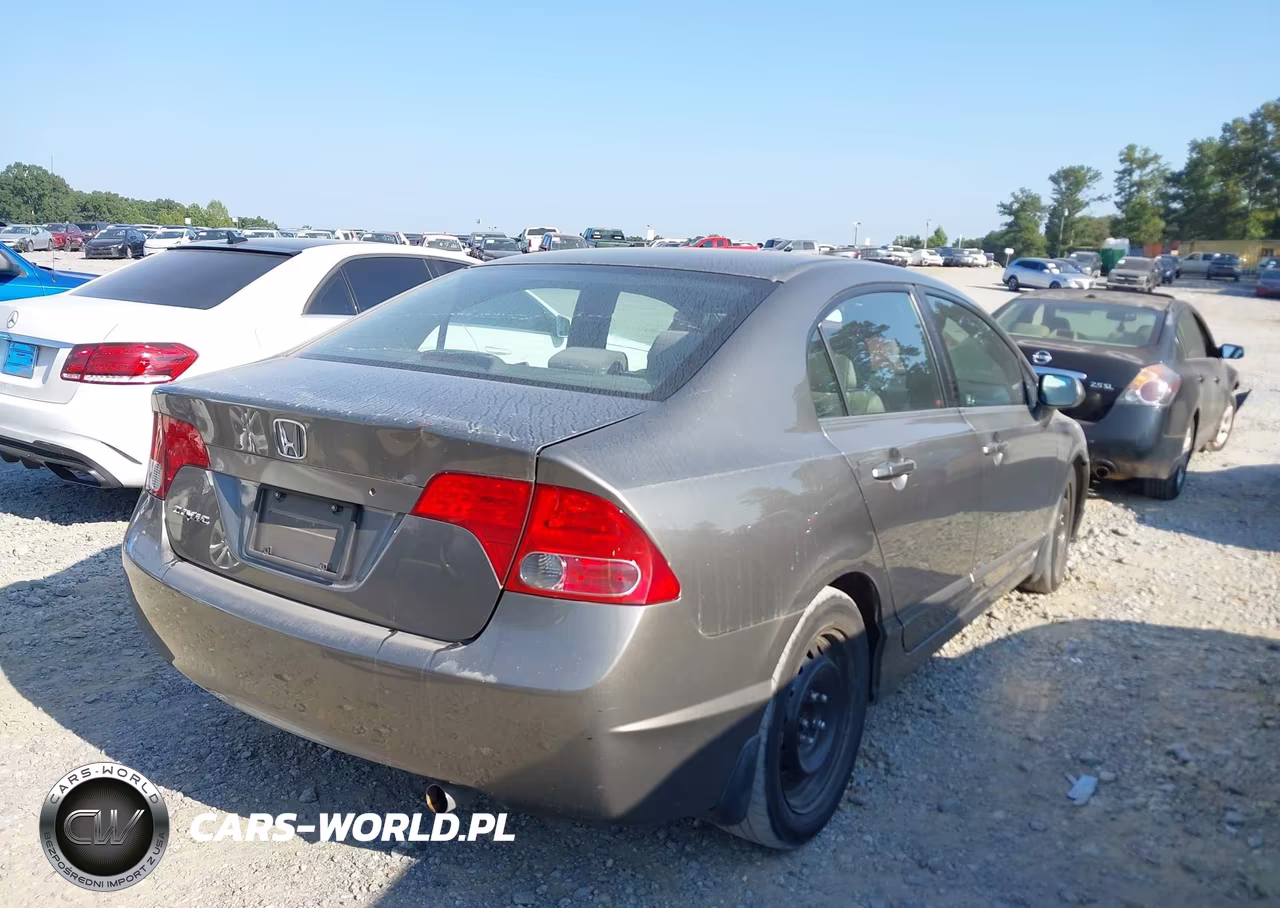 2007 Honda Civic Lx VIN:2HGFA16527H315731 - 4