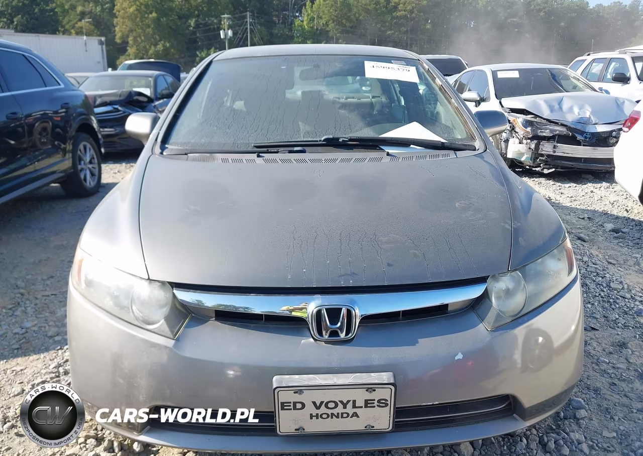 2007 Honda Civic Lx VIN:2HGFA16527H315731 - 6