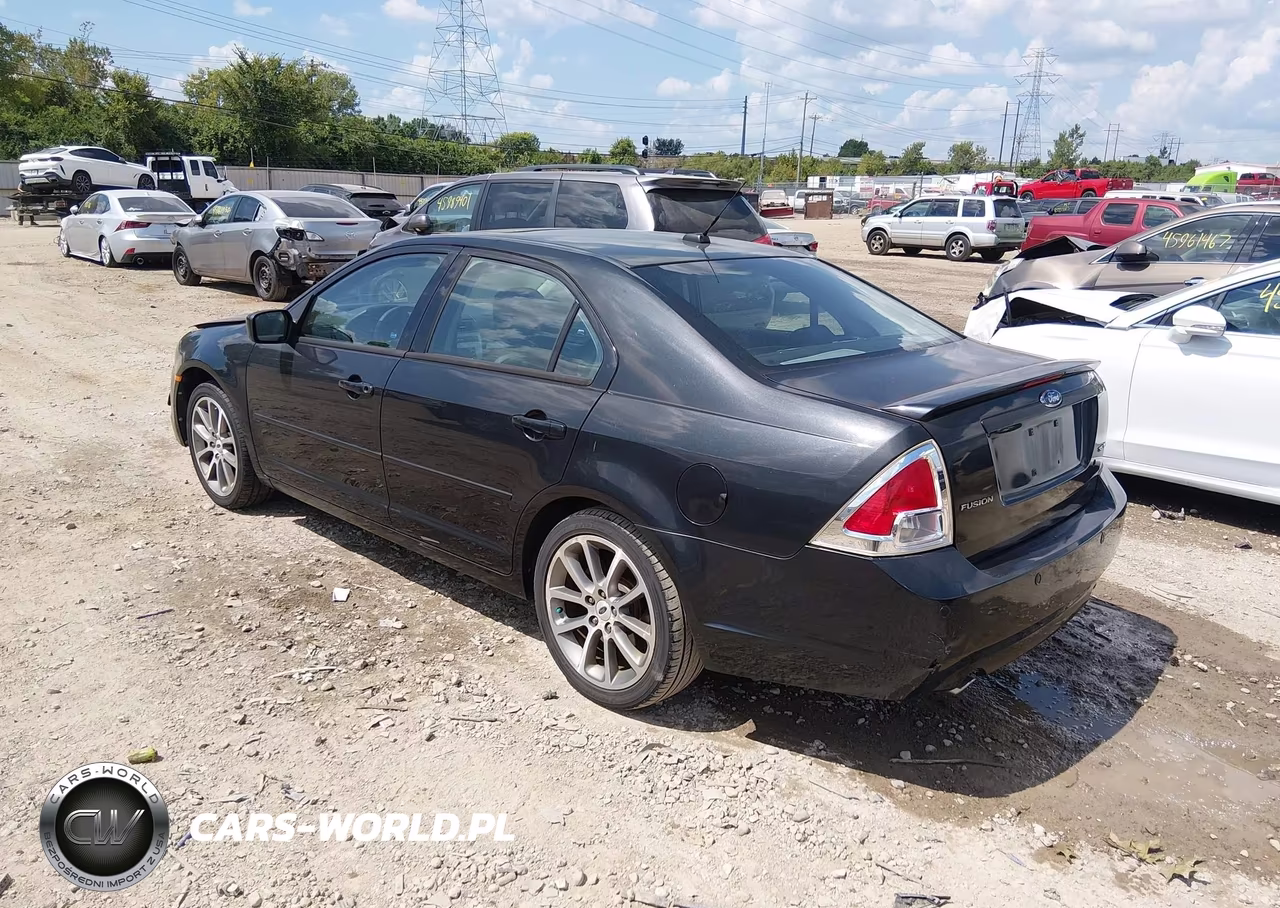 2009 Ford Fusion Se VIN:3FAHP071X9R207558 - 3