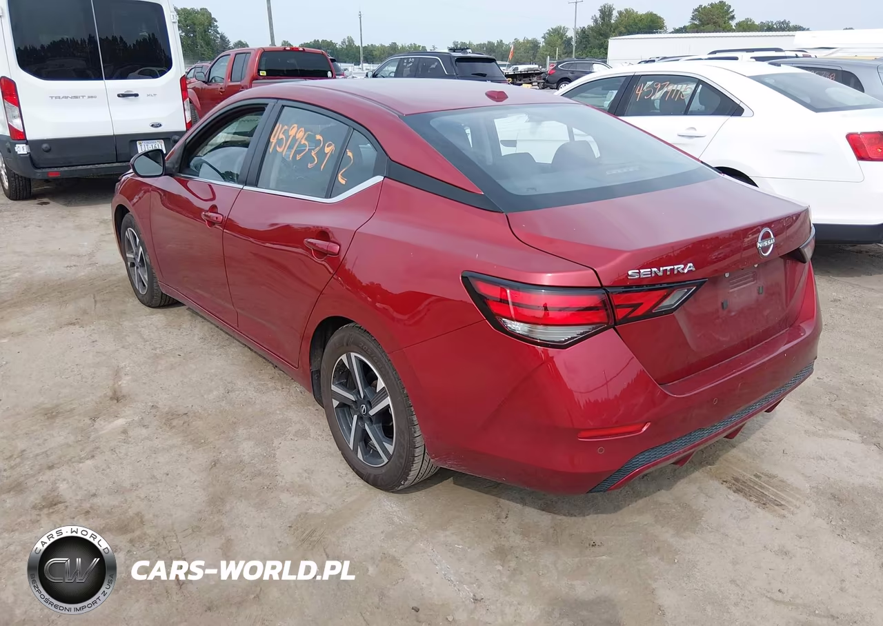 2025 Nissan Sentra Sv VIN:3N1AB8CV4SY286743 - 3