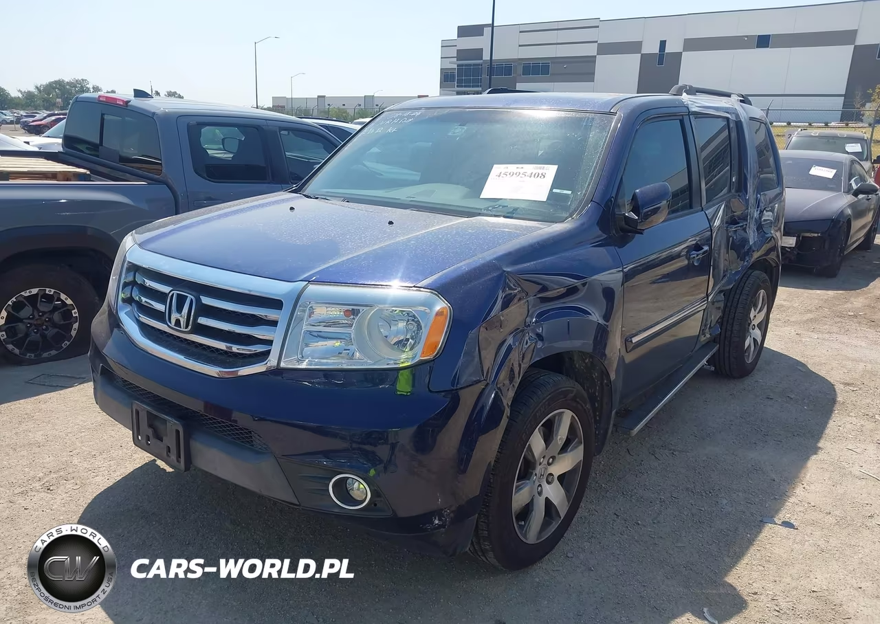 2014 Honda Pilot Touring VIN:5FNYF3H98EB021919 - 2