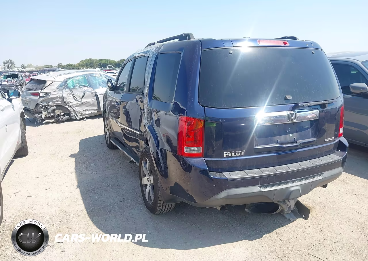 2014 Honda Pilot Touring VIN:5FNYF3H98EB021919 - 3