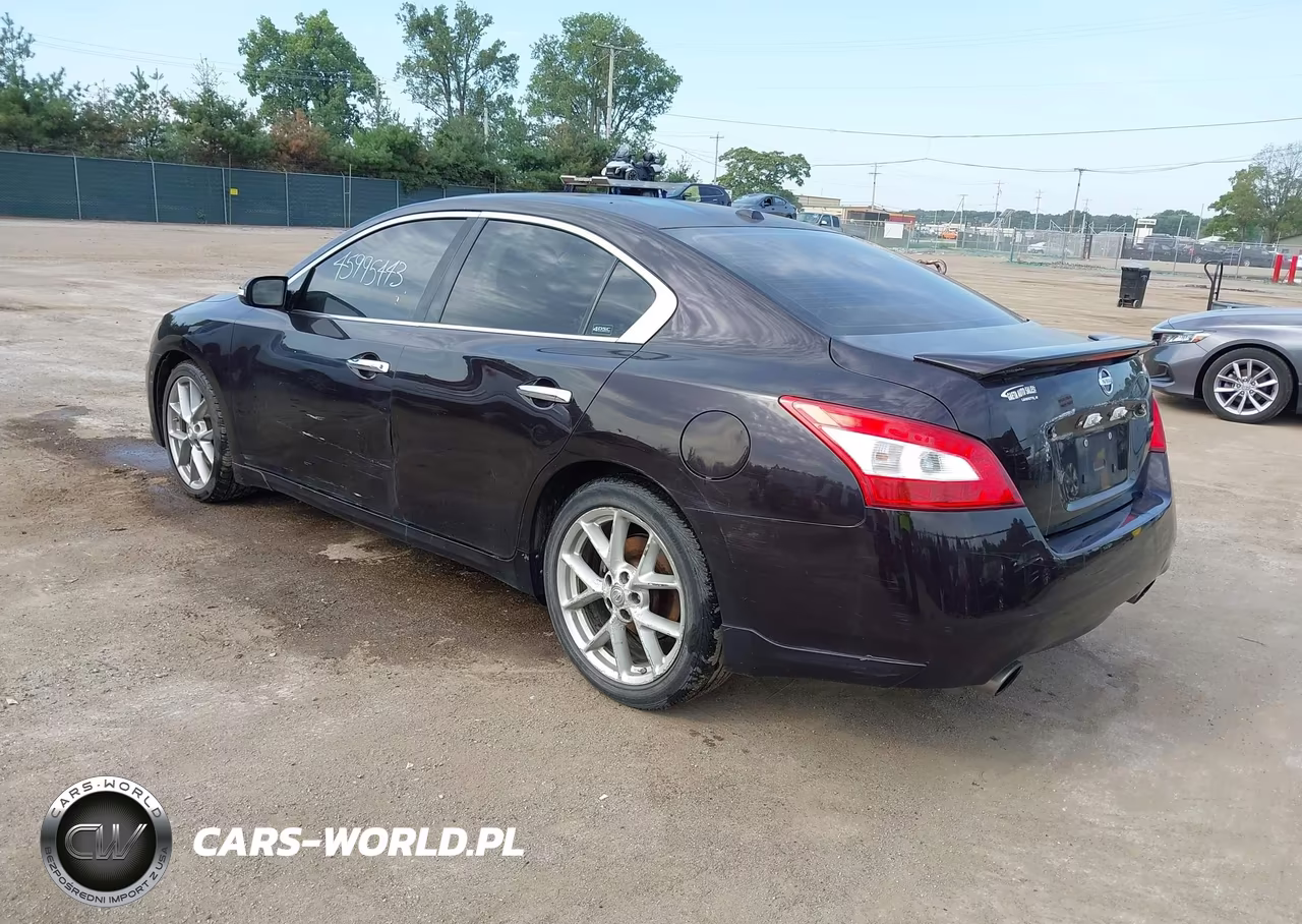 2011 Nissan Maxima 3.5 Sv VIN:1N4AA5APXBC829465 - 3