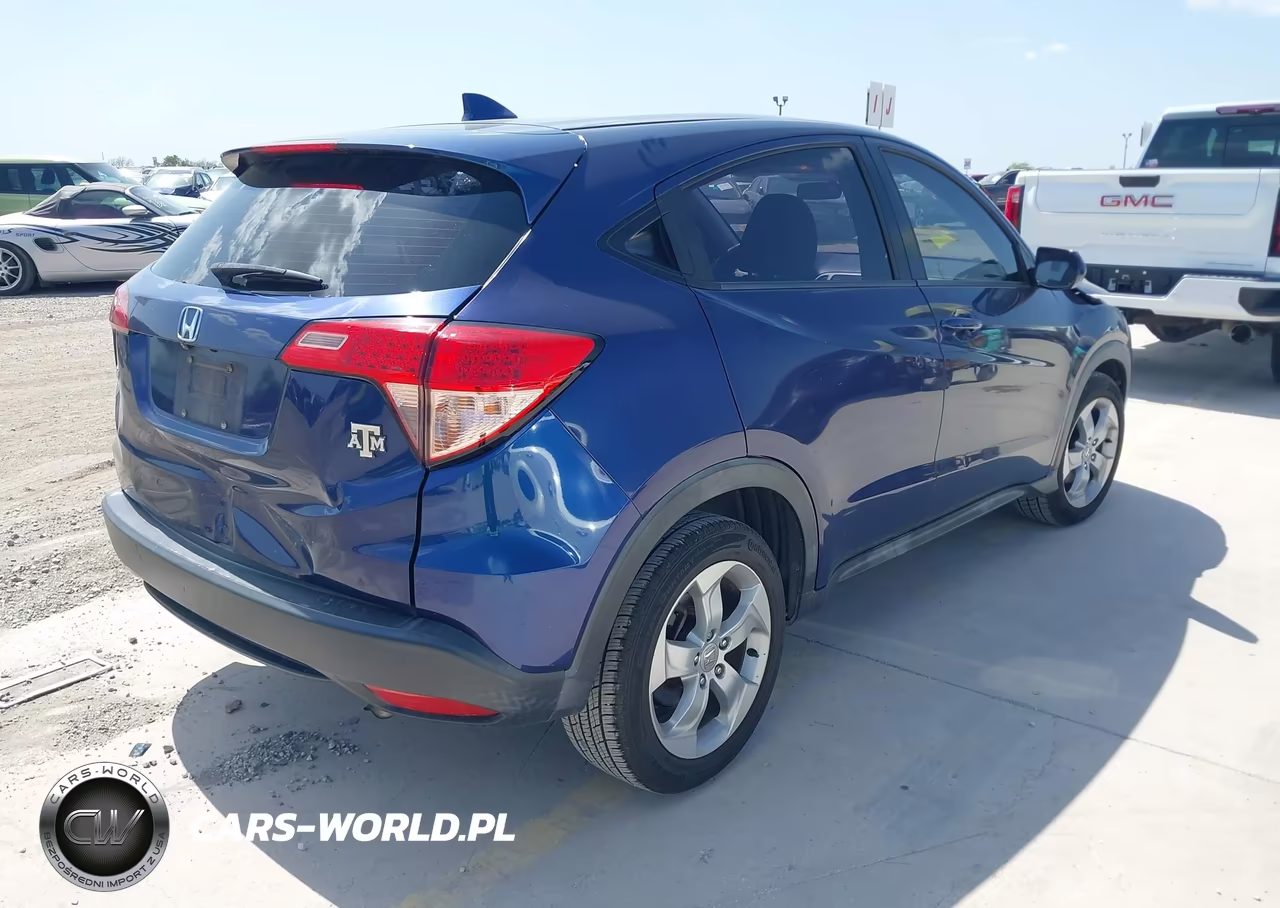 2016 Honda Hr-V Lx VIN:3CZRU5H31GM743520 - 4