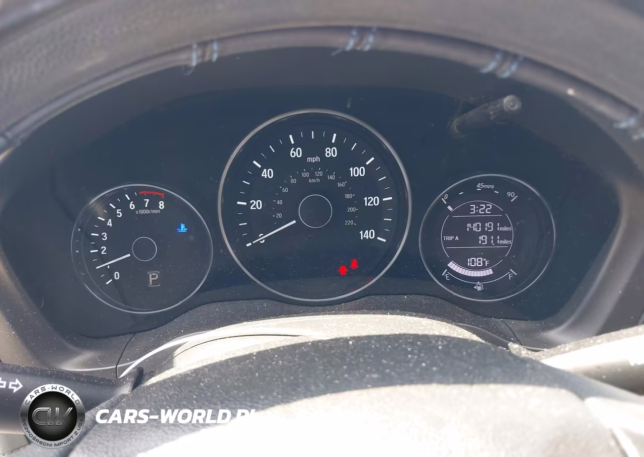 2016 Honda Hr-V Lx VIN:3CZRU5H31GM743520 - 7