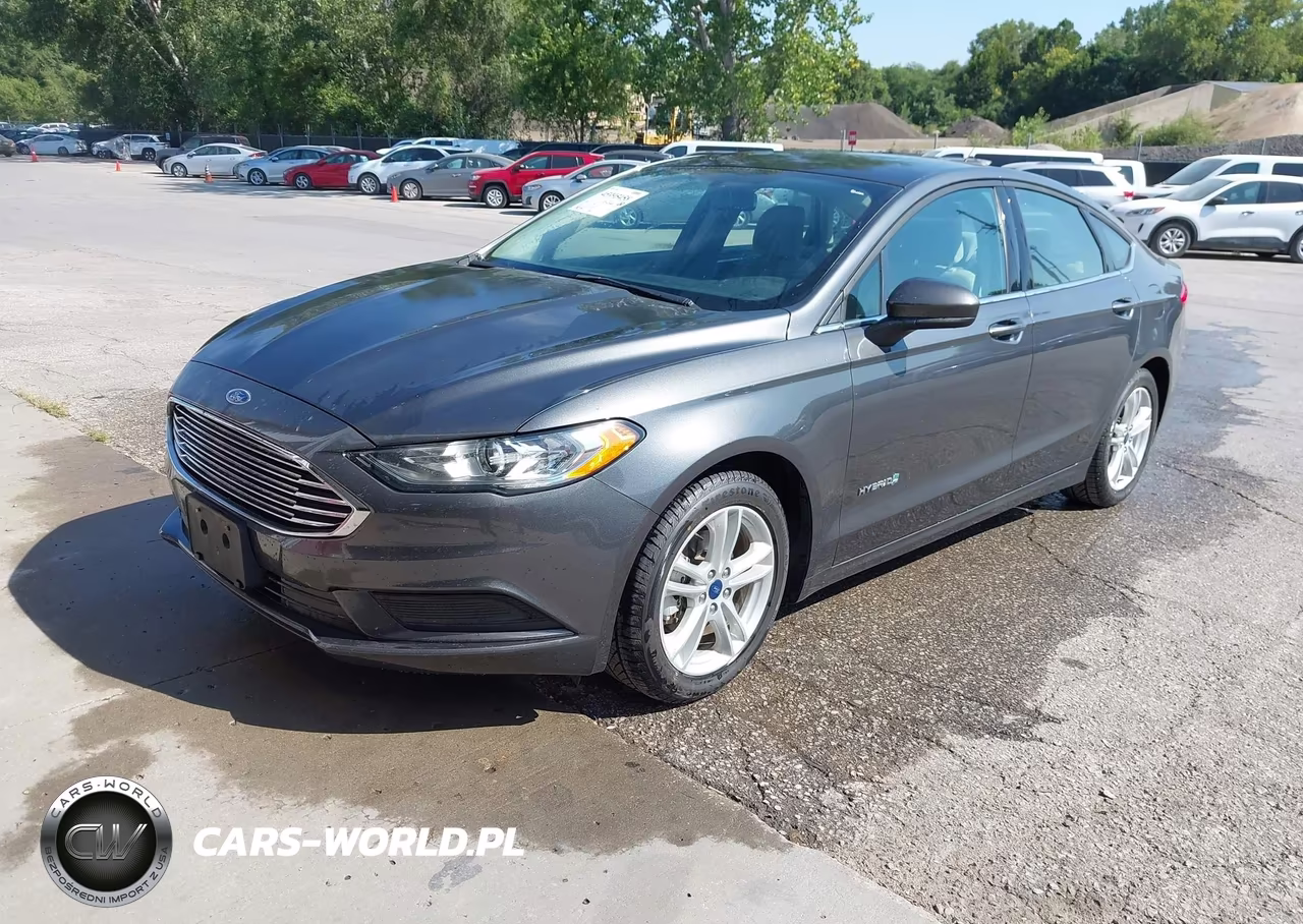 2018 Ford Fusion Hybrid S VIN:3FA6P0UU0JR122318 - 2