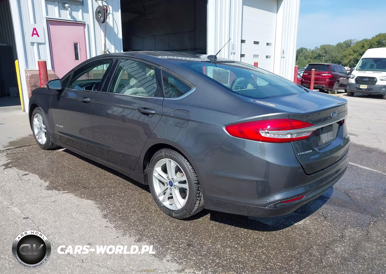 2018 Ford Fusion Hybrid S VIN:3FA6P0UU0JR122318 - 3