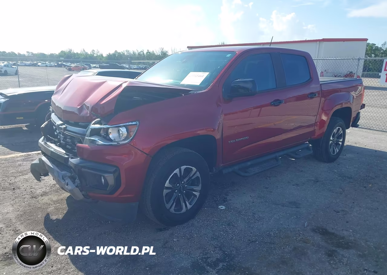 2021 Chevrolet Colorado 2Wd Short Box Z71 VIN:1GCGSDEN1M1217531 - 2