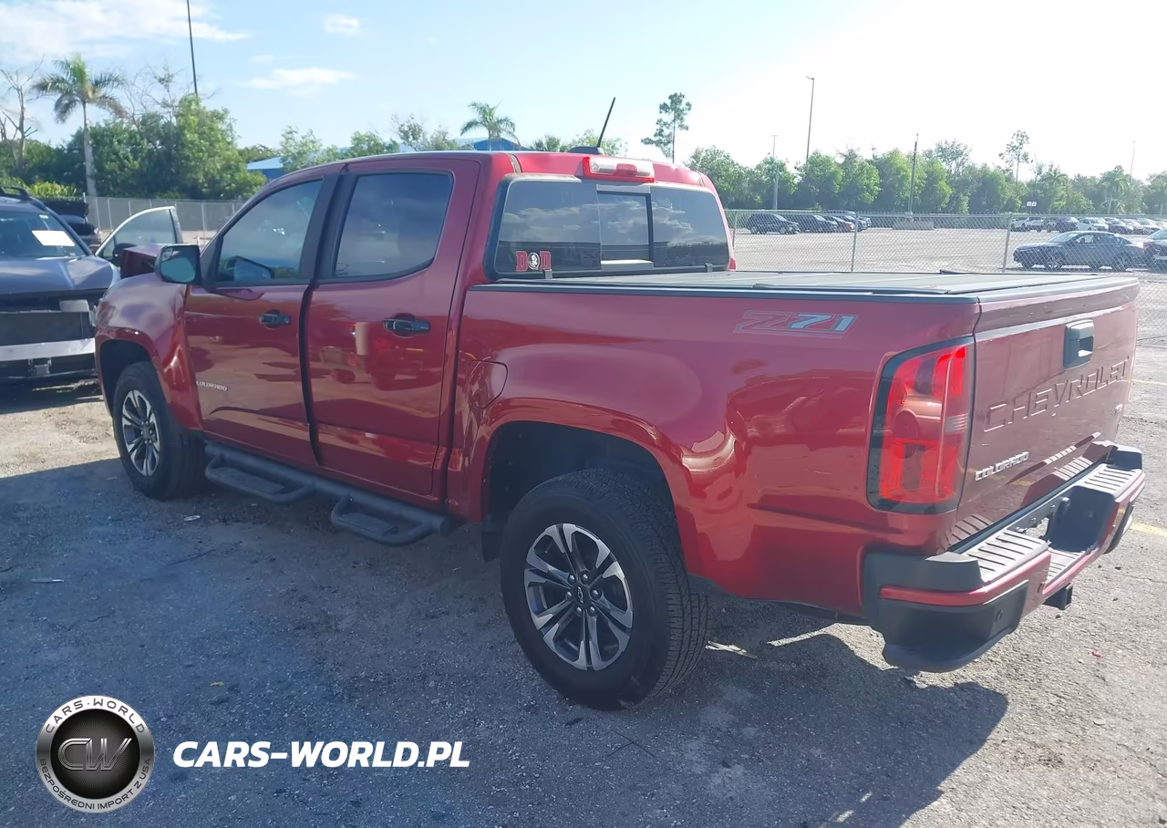 2021 Chevrolet Colorado 2Wd Short Box Z71 VIN:1GCGSDEN1M1217531 - 3