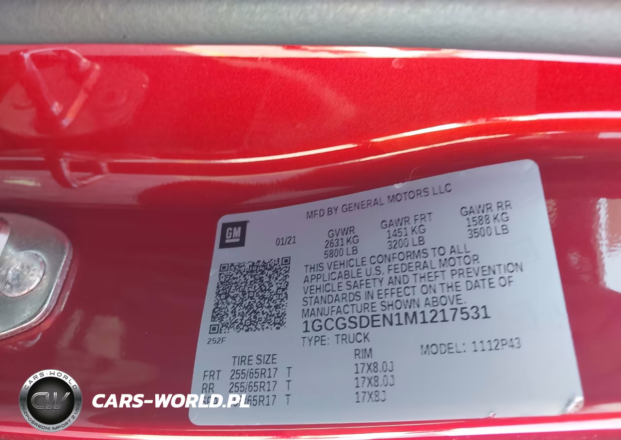 2021 Chevrolet Colorado 2Wd Short Box Z71 VIN:1GCGSDEN1M1217531 - 9