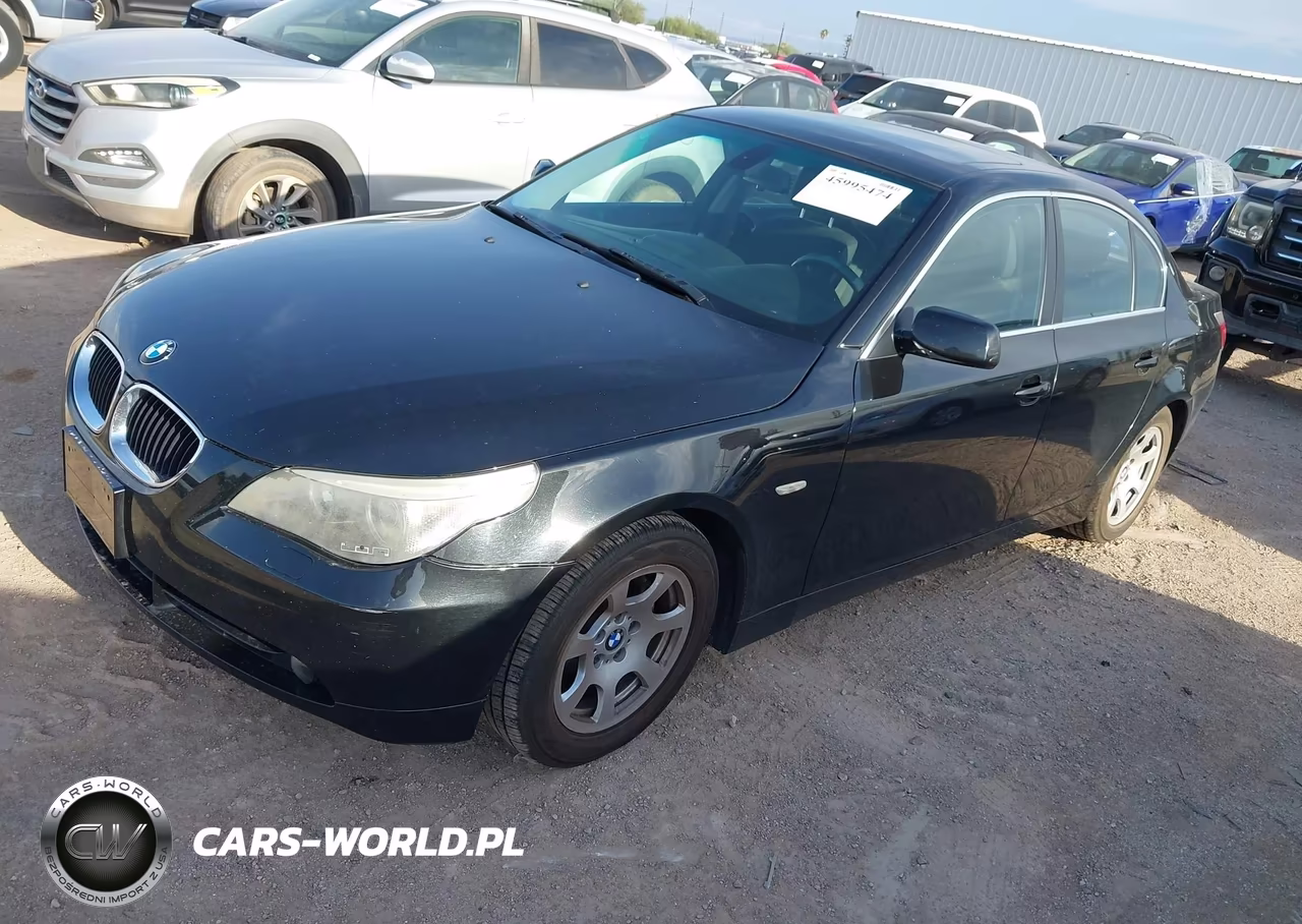 2004 BMW 525I VIN:WBANA535X4B847297 - 2