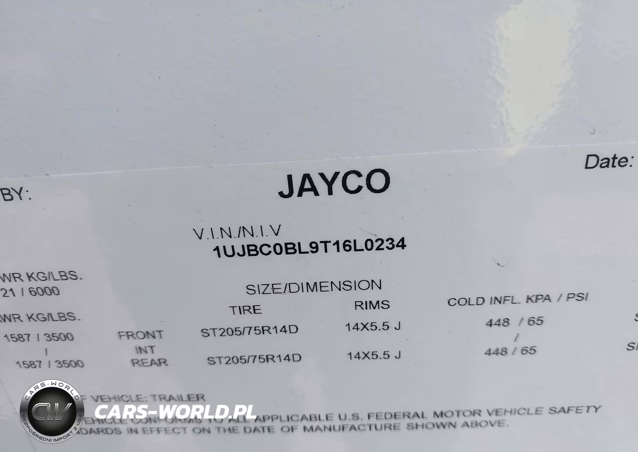 2026 Jayco Other VIN:1UJBC0BL9T16L0234 - 9