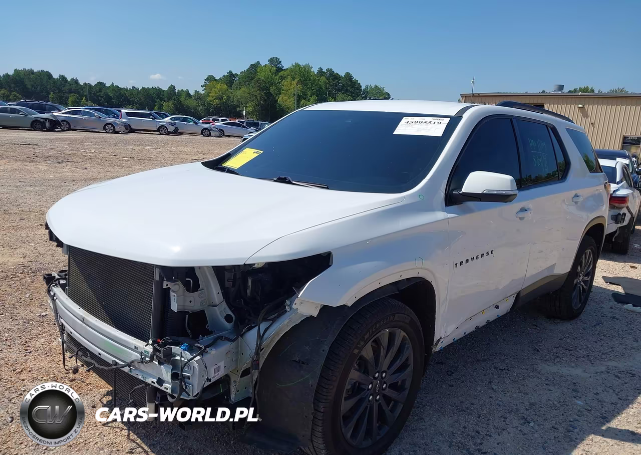 2022 Chevrolet Traverse Fwd Rs VIN:1GNERJKW0NJ165252 - 2