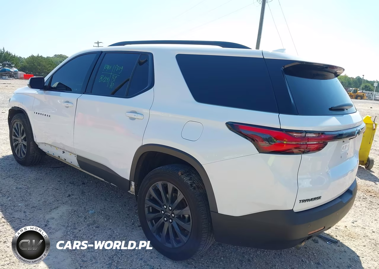 2022 Chevrolet Traverse Fwd Rs VIN:1GNERJKW0NJ165252 - 3