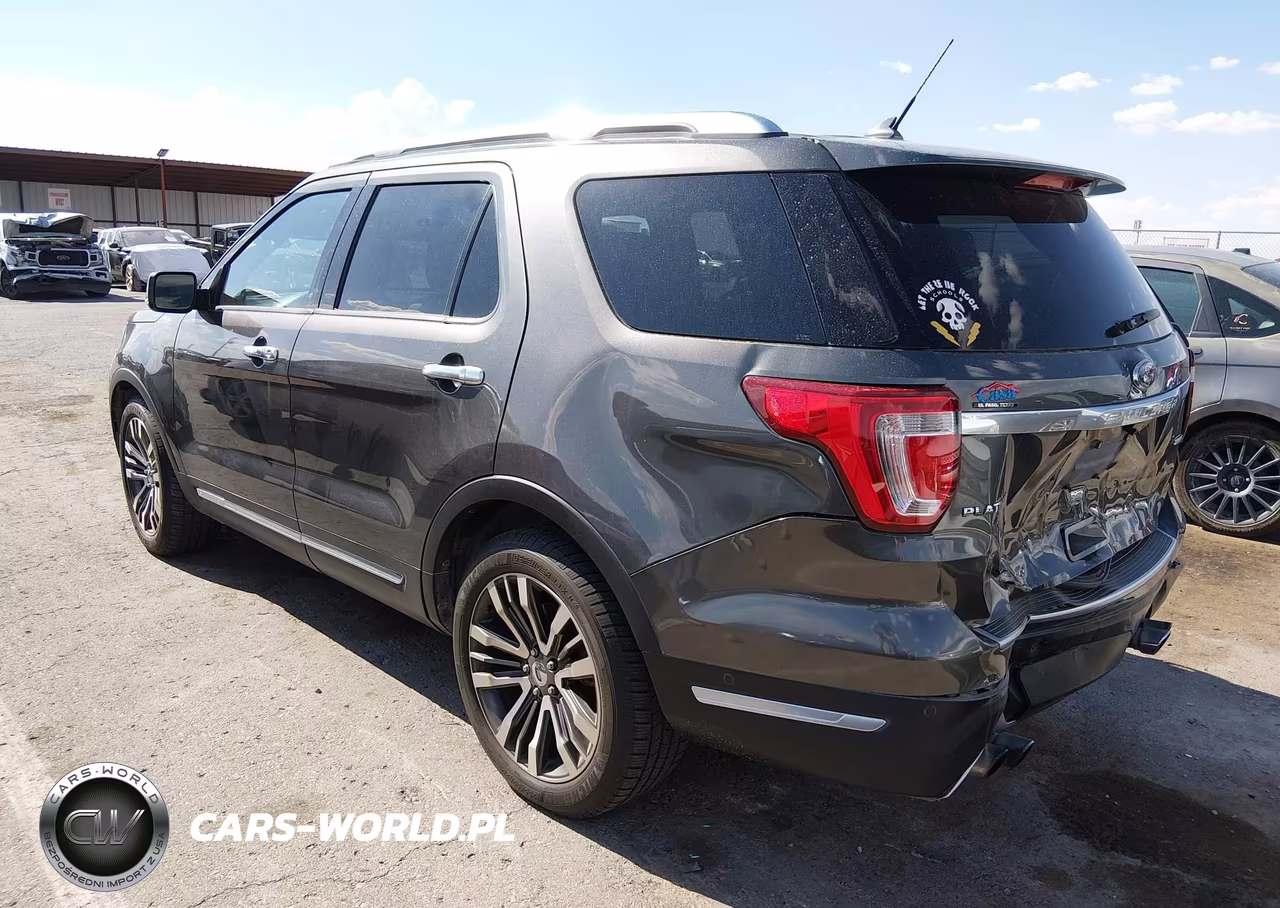 2018 Ford Explorer Platinum VIN:1FM5K8HT1JGA91510 - 3