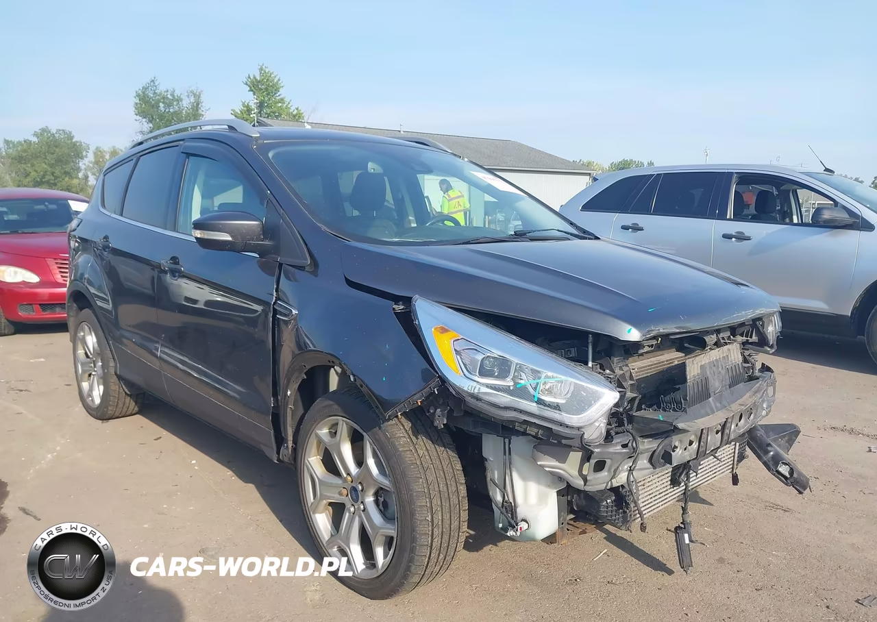 2018 Ford Escape Titanium VIN:1FMCU9J93JUA21224 - 1