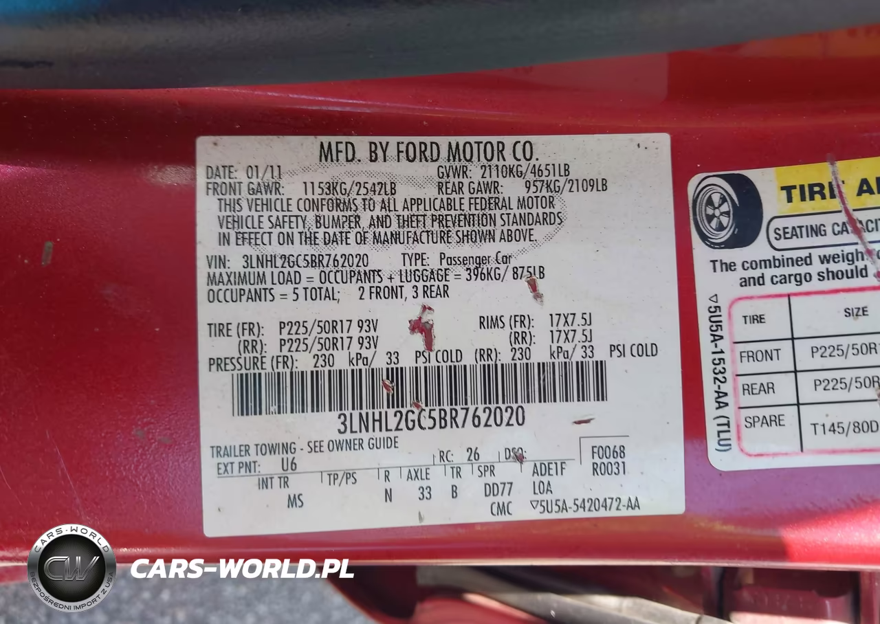 2011 Lincoln Mkz VIN:3LNHL2GC5BR762020 - 9