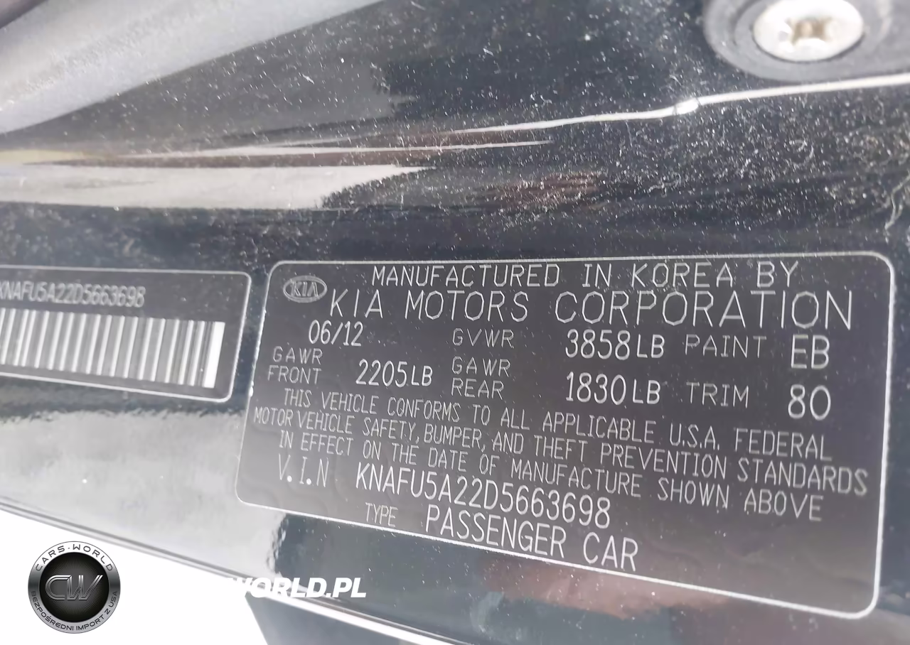 2013 Kia Forte Ex VIN:KNAFU5A22D5663698 - 9