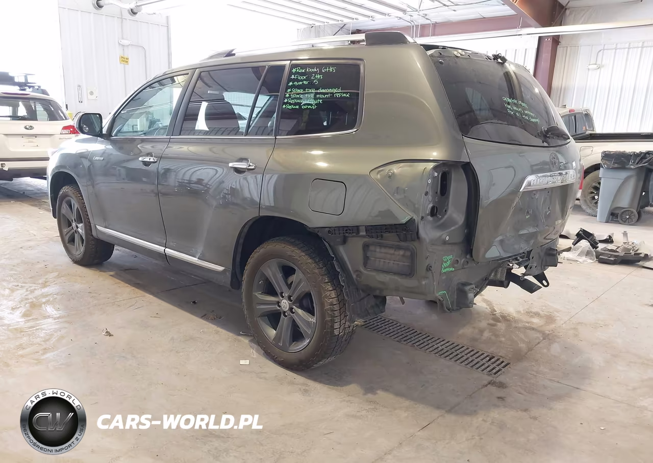 2013 Toyota Highlander Limited V6 VIN:5TDDK3EH6DS188568 - 3