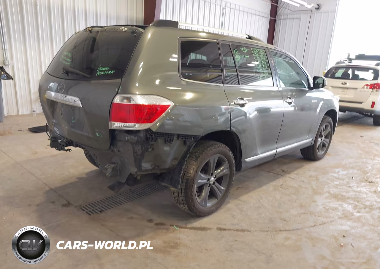 2013 Toyota Highlander Limited V6 VIN:5TDDK3EH6DS188568 - 4