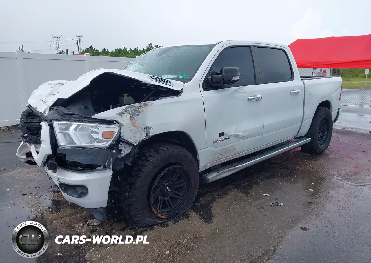 2019 Ram 1500 Big Horn-Lone Star 4X4 5'7 Box VIN:1C6SRFFT7KN624605 - 2