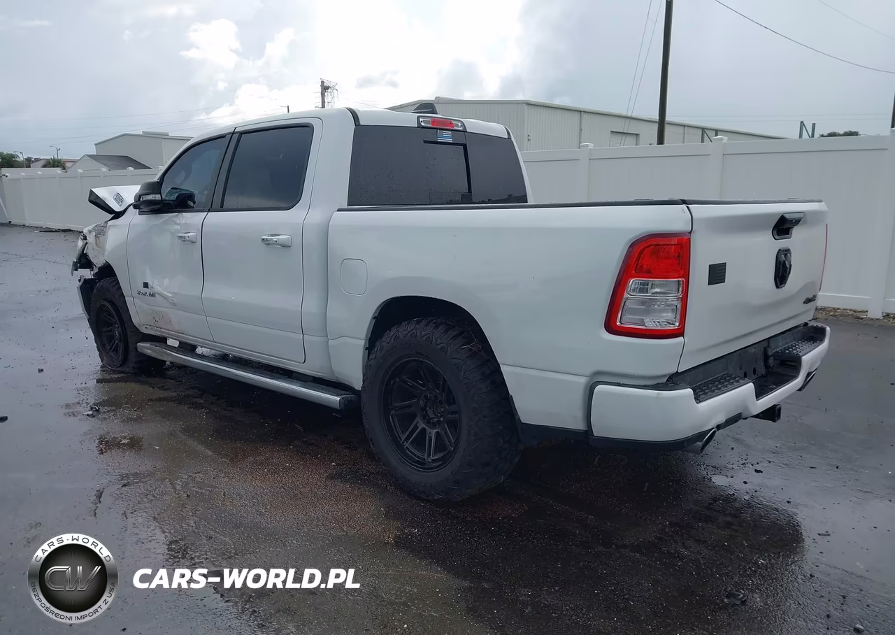 2019 Ram 1500 Big Horn-Lone Star 4X4 5'7 Box VIN:1C6SRFFT7KN624605 - 3