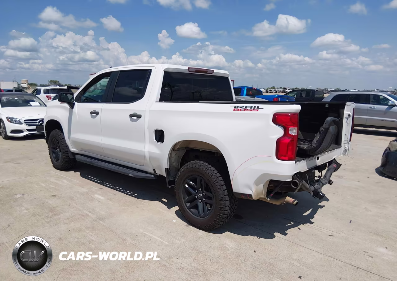 2021 Chevrolet Silverado 1500 4Wd Short Bed Custom Trail Boss VIN:3GCPYCEF7MG129067 - 3