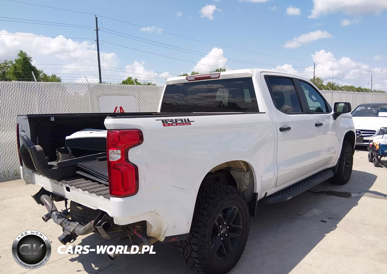 2021 Chevrolet Silverado 1500 4Wd Short Bed Custom Trail Boss VIN:3GCPYCEF7MG129067 - 4
