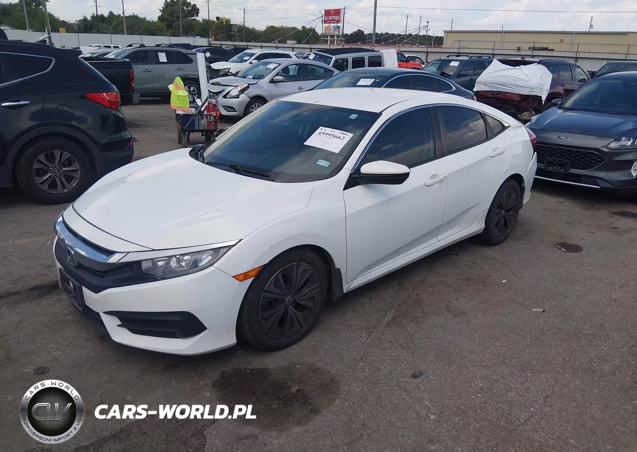 2017 Honda Civic Lx VIN:19XFC2F50HE003869 - 2