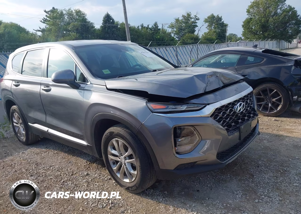 2019 Hyundai Santa Fe Se VIN:5NMS23AD2KH065568 - 1