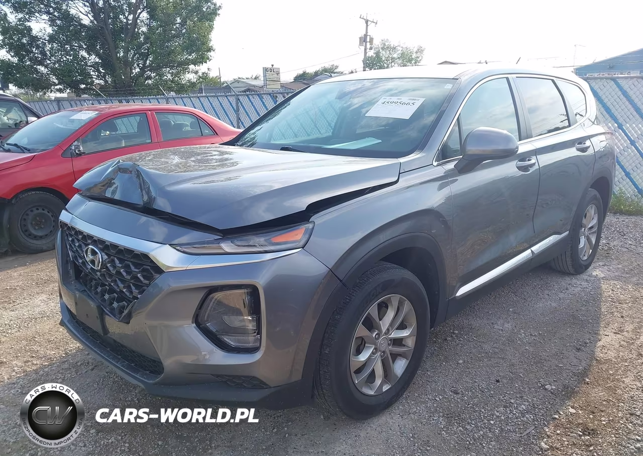 2019 Hyundai Santa Fe Se VIN:5NMS23AD2KH065568 - 2