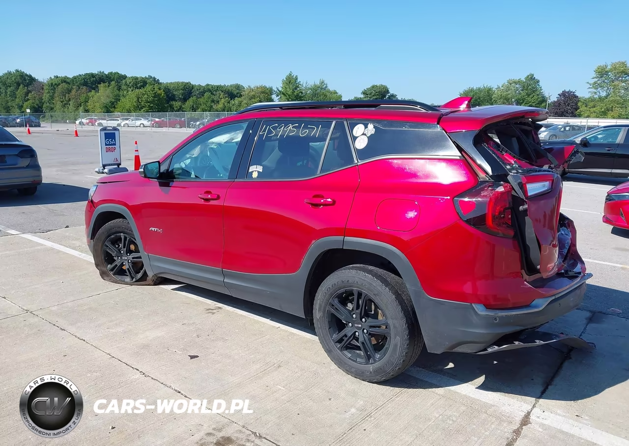 2022 GMC Terrain Awd At4 VIN:3GKALYEV1NL222401 - 3