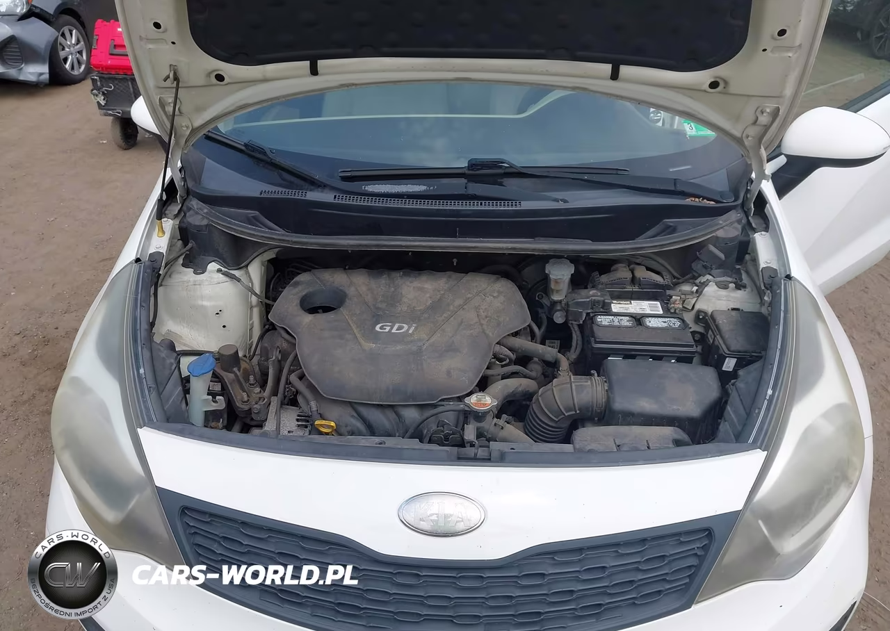 2013 Kia Rio Lx VIN:KNADM4A30D6211947 - 10