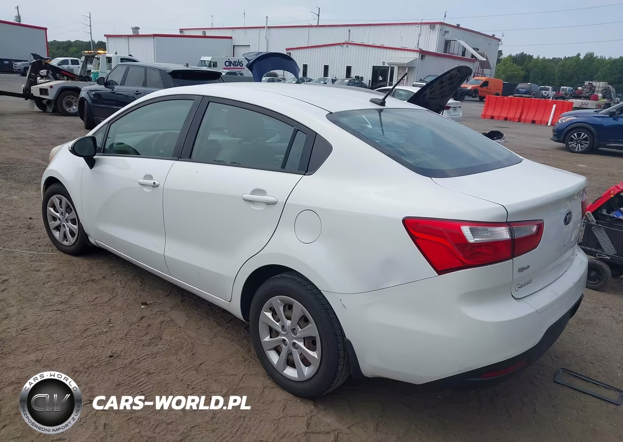 2013 Kia Rio Lx VIN:KNADM4A30D6211947 - 3