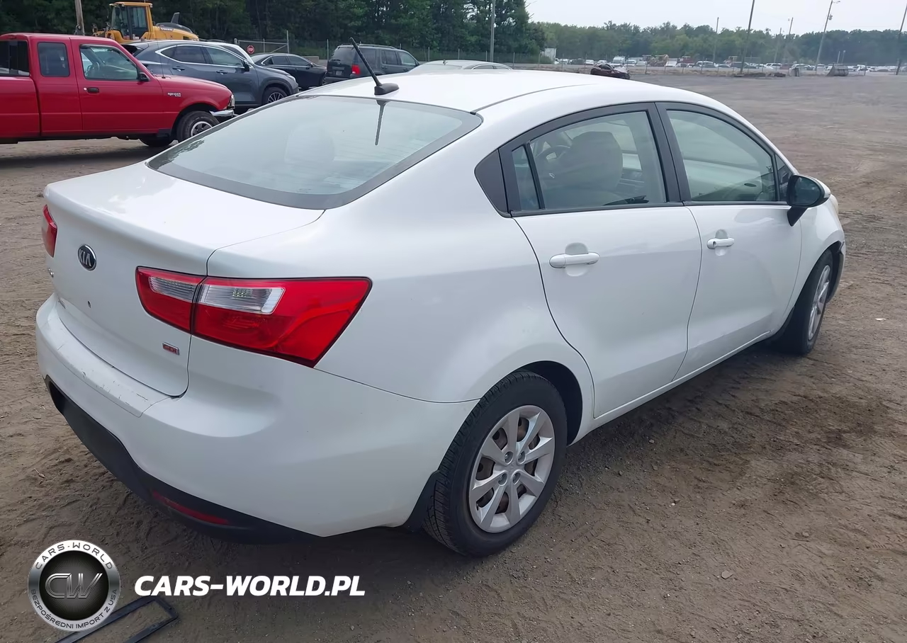 2013 Kia Rio Lx VIN:KNADM4A30D6211947 - 4