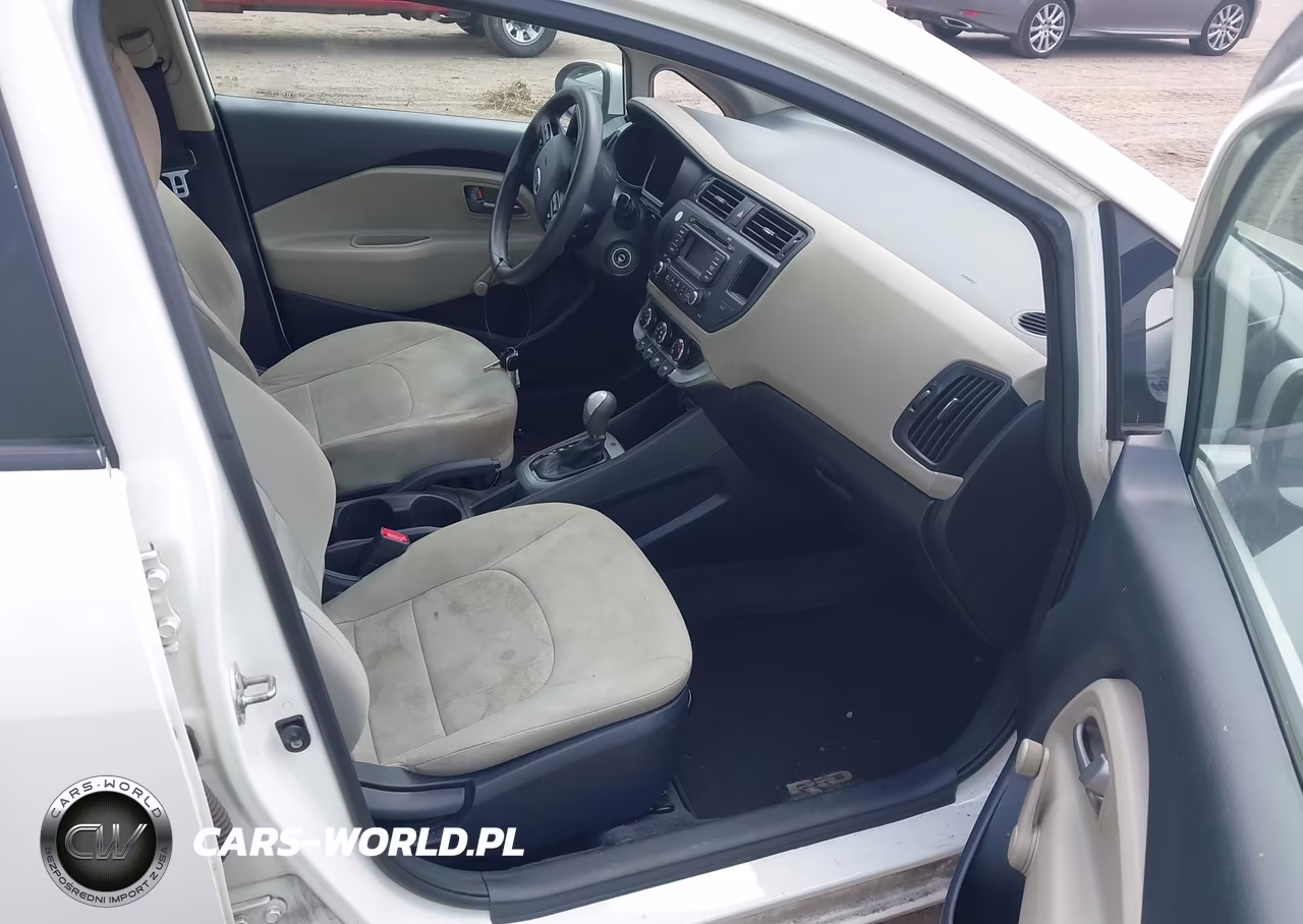 2013 Kia Rio Lx VIN:KNADM4A30D6211947 - 5