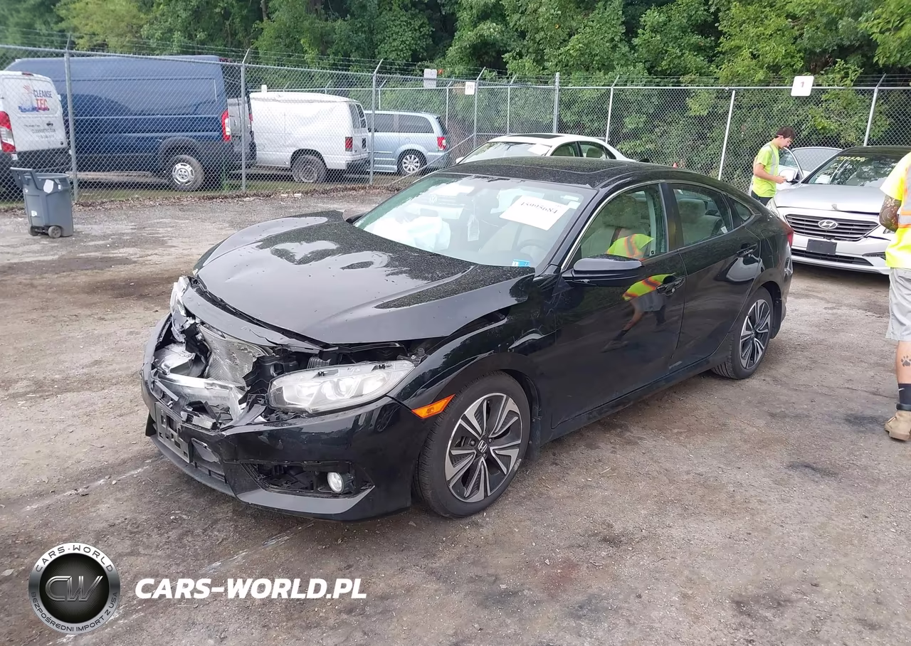 2017 Honda Civic Ex-T VIN:2HGFC1F3XHH656983 - 2