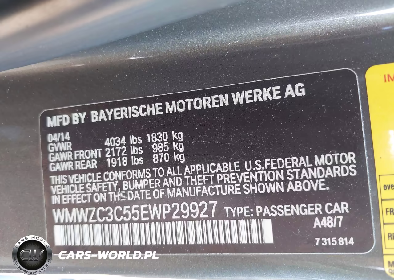 2014 Mini Countryman Cooper S VIN:WMWZC3C55EWP29927 - 9