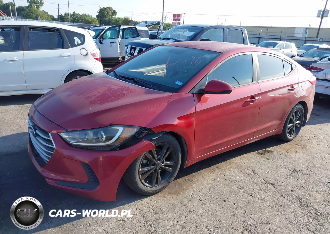 2018 Hyundai Elantra Sel VIN:5NPD84LF0JH335037 - 2