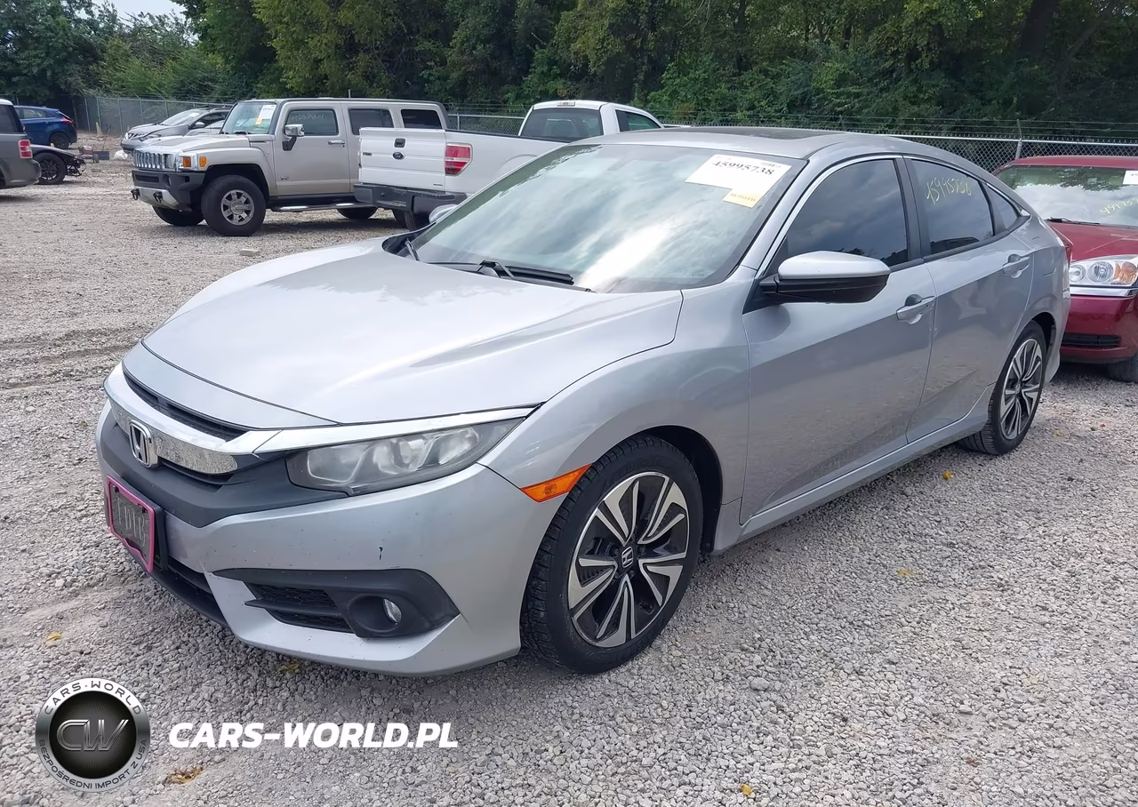 2016 Honda Civic Ex-T VIN:19XFC1F38GE005652 - 2