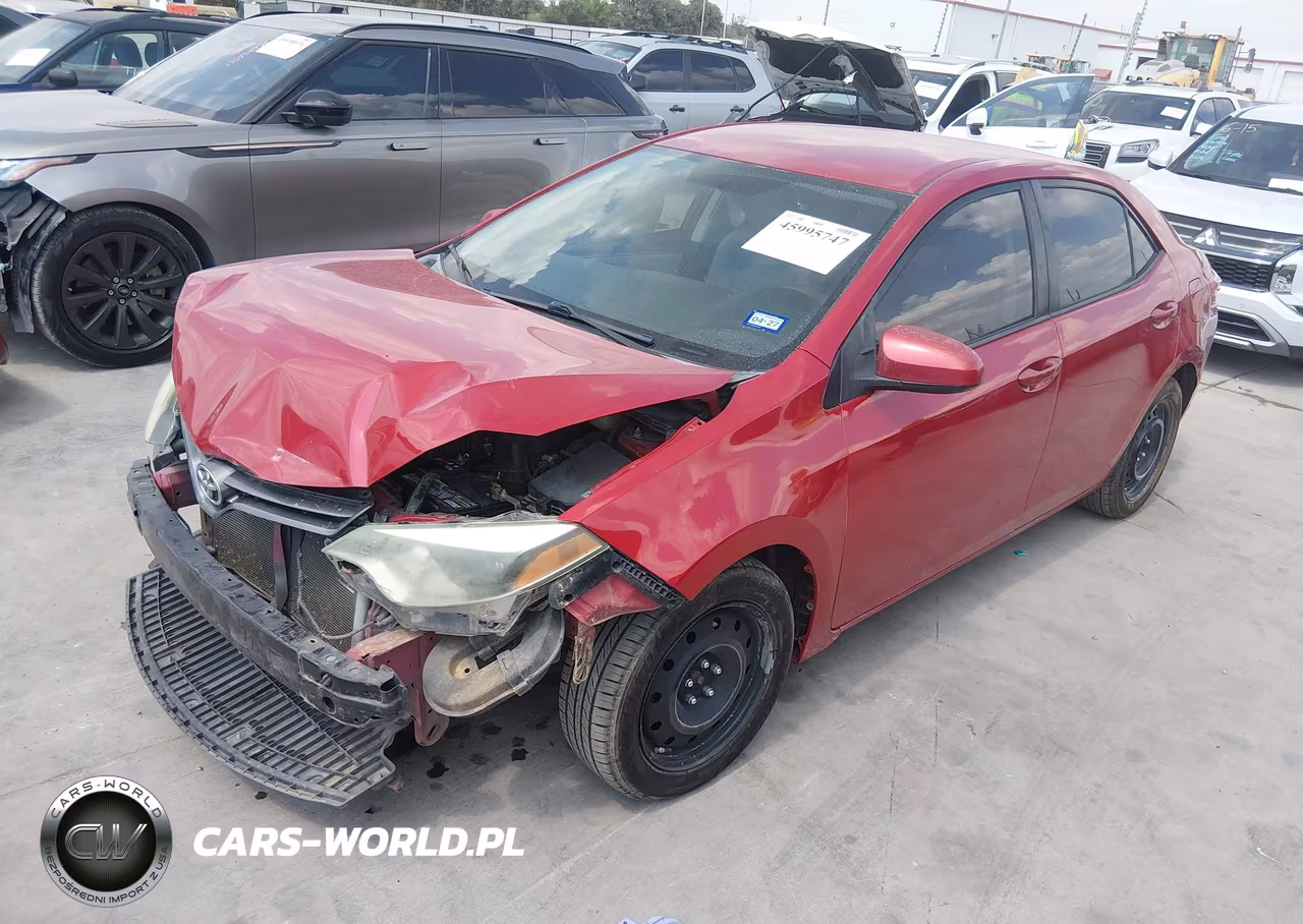 2015 Toyota Corolla Le VIN:2T1BURHE4FC479412 - 2