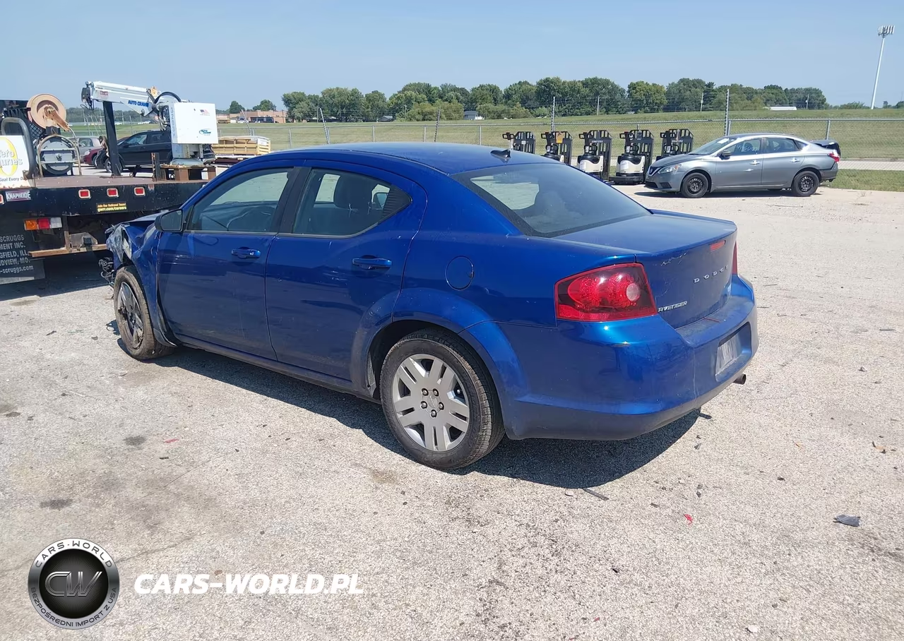 2013 Dodge Avenger Se VIN:1C3CDZAB1DN638812 - 3