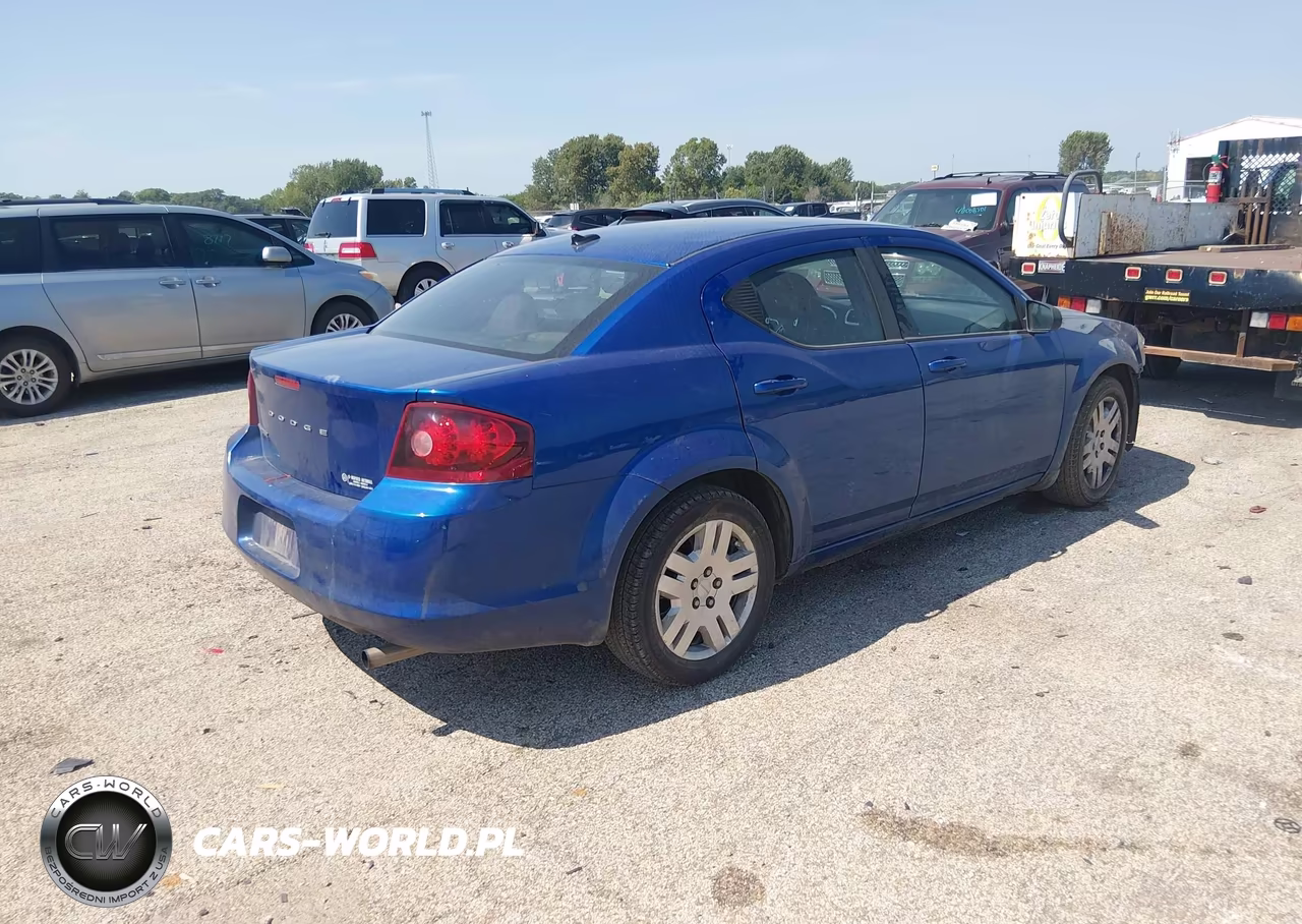 2013 Dodge Avenger Se VIN:1C3CDZAB1DN638812 - 4