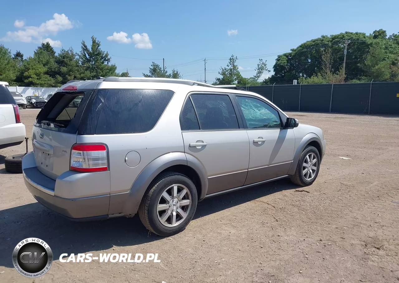 2008 Ford Taurus X Sel VIN:1FMDK02W78GA45528 - 4