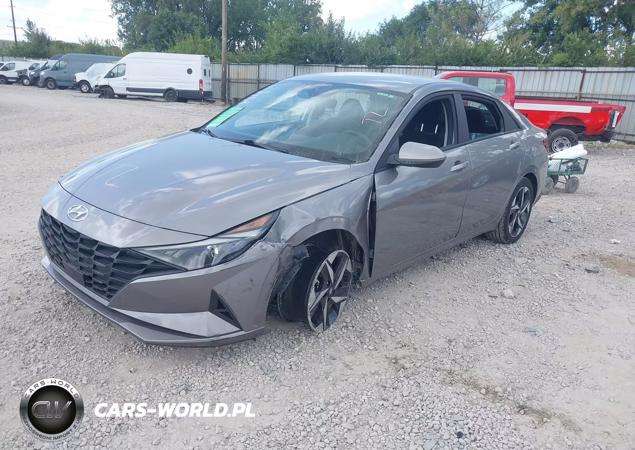 2023 Hyundai Elantra Sel VIN:KMHLS4AG2PU527479 - 2