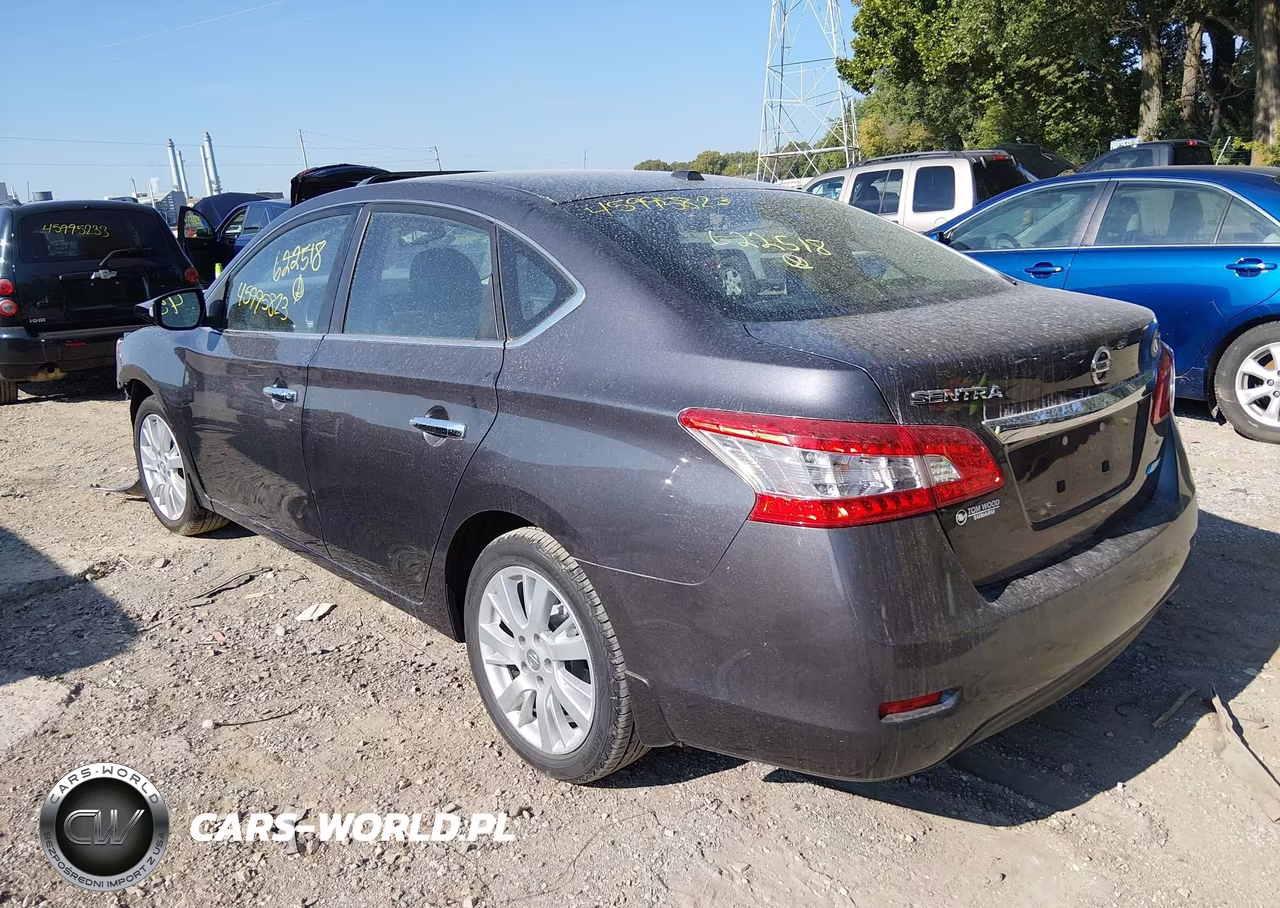 2013 Nissan Sentra Sl VIN:3N1AB7AP4DL622518 - 3