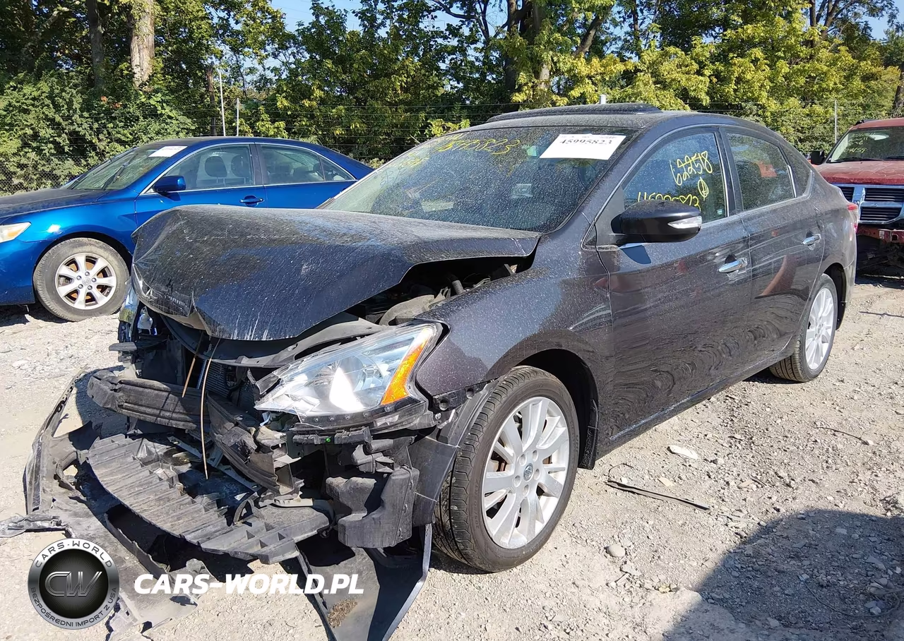 2013 Nissan Sentra Sl VIN:3N1AB7AP4DL622518 - 6